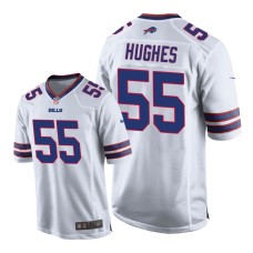 Buffalo Bills #55 White Jerry Hughes Game Jersey