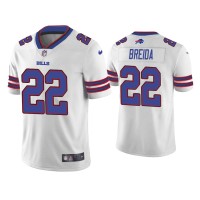 Buffalo Bills #22 Matt Breida Vapor Limited White Jersey Buffalo Bills #22 Matt Breida Vapor Limited White Jersey