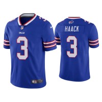 Buffalo Bills #3 Matt Haack Vapor Limited Royal Jersey Buffalo Bills #3 Matt Haack Vapor Limited Royal Jersey