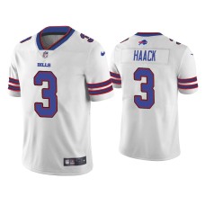 Buffalo Bills #3 Matt Haack Vapor Limited White Jersey Buffalo Bills #3 Matt Haack Vapor Limited White Jersey