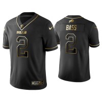 Buffalo Bills #2 Golden Edition Vapor LimitedTyler Bass Black Jersey Buffalo Bills #2 Golden Edition Vapor LimitedTyler Bass Black Jersey