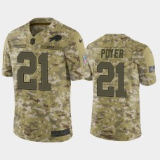 Buffalo Bills #21 Jordan Poyer Salute to Service Limited Jersey - Camo Buffalo Bills #21 Jordan Poyer Salute to Service Limited Jersey - Camo
