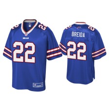 Buffalo Bills #22 Matt Breida Royal Pro Line Jersey Buffalo Bills #22 Matt Breida Royal Pro Line Jersey