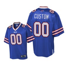 Buffalo Bills Youth Royal Custom Pro Line Jersey