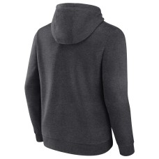 Buffalo Bills 2023 Playoffs Fleece Pullover Hoodie - Heather Charcoal