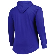 Buffalo Bills Fanatics Branded Big & Tall Front Runner Pullover Hoodie - Royal