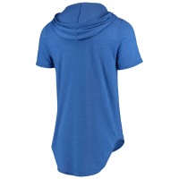 Buffalo Bills Majestic Threads Primary Logo Tri-Blend Hoodie T-Shirt - Royal Buffalo Bills Majestic Threads Primary Logo Tri-Blend Hoodie T-Shirt - Royal