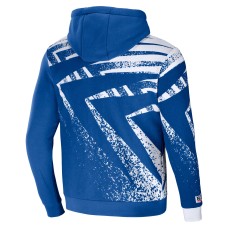 Buffalo Bills Staple All Over Print Pullover Hoodie - Royal Buffalo Bills Staple All Over Print Pullover Hoodie - Royal