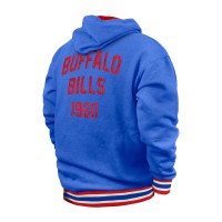 Buffalo Bills New Era Big & Tall Pullover Hoodie -  Royal